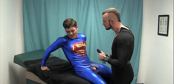  The Training of Superman BALLBUSTING CHASTITY EDGING ASS PLAY